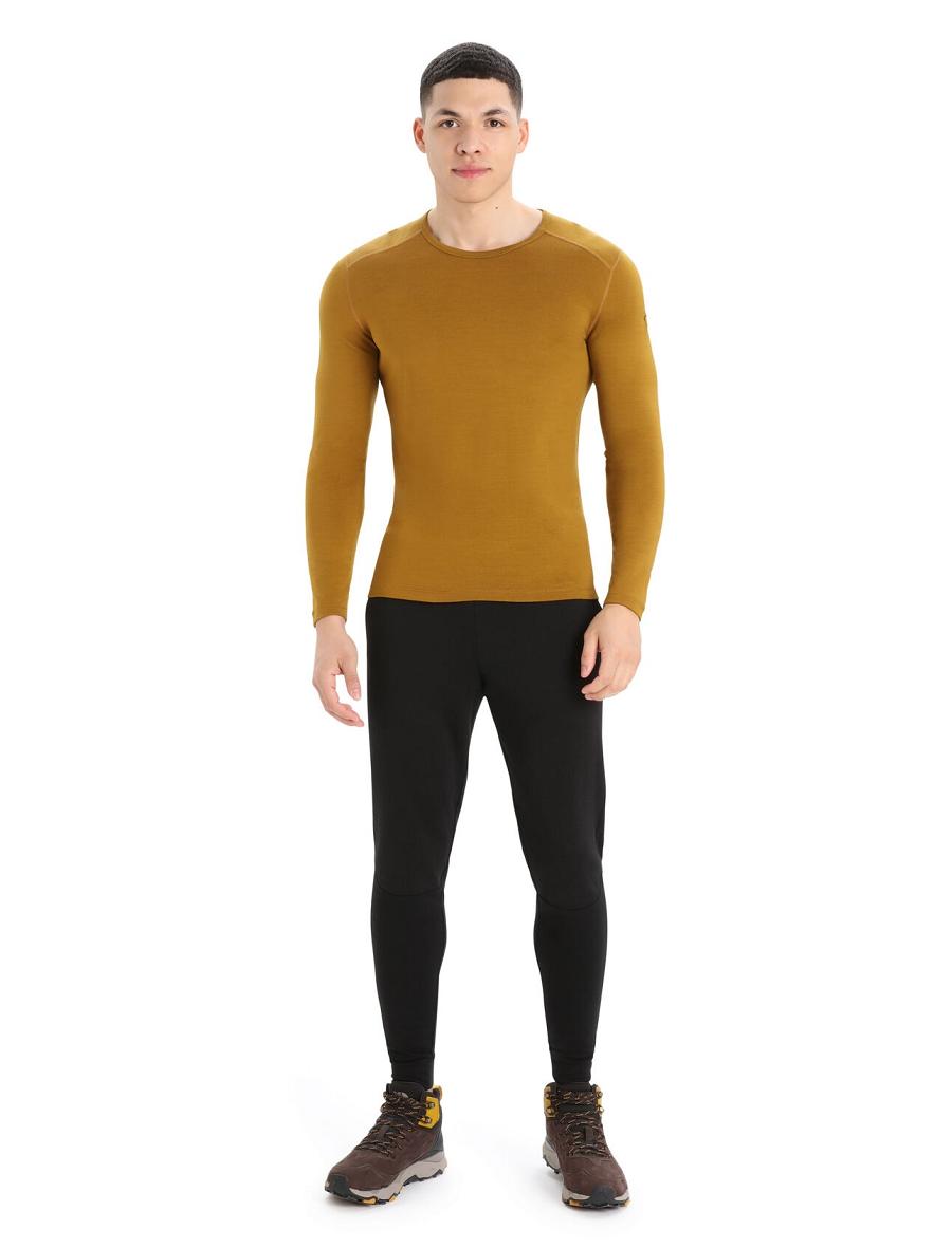 Icebreaker ZoneKnit™ Merino Férfi Jogger Nadrág Fekete | HU 1143JPQJ